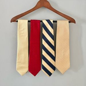 Nautica Mens Ties Bundle All 100% Silk